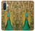 S0513 Paon Etui Coque Housse pour Samsung Galaxy A36