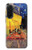 S0929 Van Gogh Café Terrasse Etui Coque Housse pour Samsung Galaxy A36