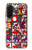 S1923 Hanafuda japonaise Carte de fleur Etui Coque Housse pour Samsung Galaxy A36