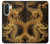S2804 Dragon d'or imprimé chinois Etui Coque Housse pour Samsung Galaxy A36