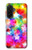 S3292 Coloré Disco étoile Etui Coque Housse pour Samsung Galaxy A36