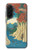 S3348 Utagawa Hiroshige Le singe Pont Etui Coque Housse pour Samsung Galaxy A36