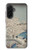 S3350 Utagawa Hiroshige Tambour Pont Yuhi Hill à Meguro Etui Coque Housse pour Samsung Galaxy A36