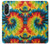 S3459 tie Dye Etui Coque Housse pour Samsung Galaxy A36