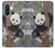 S3793 Peinture de neige mignon bébé panda Etui Coque Housse pour Samsung Galaxy A36