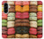 S0080 macarons Etui Coque Housse pour Samsung Galaxy A56