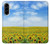 S0232 Tournesol Etui Coque Housse pour Samsung Galaxy A56