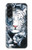 S0265 Tigre blanc Etui Coque Housse pour Samsung Galaxy A56