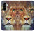 S1354 Lion Etui Coque Housse pour Samsung Galaxy A56