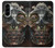 S1685 Crâne Steampunk Etui Coque Housse pour Samsung Galaxy A56