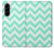 S1723 Monnaie Chevron Zigzag Etui Coque Housse pour Samsung Galaxy A56