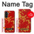 S2050 fleur de Cerisiers chinois imprimé graphique Etui Coque Housse pour Samsung Galaxy A56