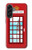 S2059 Angleterre britannique Cabine téléphonique Minimaliste Etui Coque Housse pour Samsung Galaxy A56