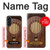 S2655 Deco Radio bakélite millésimé Etui Coque Housse pour Samsung Galaxy A56