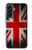S2894 Drapeau britannique millésimé Etui Coque Housse pour Samsung Galaxy A56