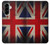 S2894 Drapeau britannique millésimé Etui Coque Housse pour Samsung Galaxy A56