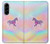 S3203 Arc en ciel Licorne Etui Coque Housse pour Samsung Galaxy A56