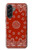 S3355 Motif Bandana Rouge Etui Coque Housse pour Samsung Galaxy A56