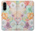 S3705 Fleur florale pastel Etui Coque Housse pour Samsung Galaxy A56