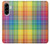 S3942 Tartan à carreaux arc-en-ciel LGBTQ Etui Coque Housse pour Samsung Galaxy A56