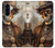 S3949 Crâne Steampunk Fumer Etui Coque Housse pour Samsung Galaxy A56