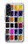 S3956 Graphique de boîte à palette aquarelle Etui Coque Housse pour Samsung Galaxy A56