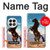 S0934 Sauvage Black Horse Etui Coque Housse pour OnePlus 13