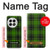 S2373 Motif vert Tartan Etui Coque Housse pour OnePlus 13