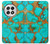 S2688 Aqua Copper Turquoise Graphic Gemme Etui Coque Housse pour OnePlus 13