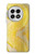 S2713 Serpent jaune imprimé graphique Peau Etui Coque Housse pour OnePlus 13