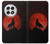 S2955 Loup Hurlant Rouge Lune Etui Coque Housse pour OnePlus 13