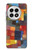 S3341 Paul Klee Raumarchitekturen Etui Coque Housse pour OnePlus 13