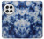 S3439 Tissu Indigo Tie Dye Etui Coque Housse pour OnePlus 13