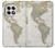 S0604 Carte du monde Etui Coque Housse pour OnePlus 13R