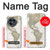 S0604 Carte du monde Etui Coque Housse pour OnePlus 13R