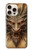 S3981 Vieille carte avec tête de dragon Etui Coque Housse pour iPhone 16 pro