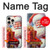 S4029 Coffret cadeau de Noël avec Père Noël souriant Etui Coque Housse pour iPhone 16 pro