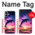 S3980 Dauphin, coucher de soleil, Voie lactée Etui Coque Housse pour iPhone 16 plus