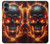S3986 Crâne de feu Etui Coque Housse pour iPhone 16 plus S3986 Crâne de feu Etui Coque Housse pour iPhone 16 plus