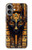 S3992 Anubis noir et or Etui Coque Housse pour iPhone 16 plus