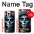 S3990 Crâne de fille, steampunk gothique Etui Coque Housse pour iPhone 16 pro max
