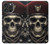 S4014 Armée de crânes et soldats Etui Coque Housse pour iPhone 16 pro max