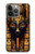 S3992 Anubis noir et or Etui Coque Housse pour iPhone 13