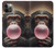 S3973 Chimpanzé soufflant du chewing-gum rose Etui Coque Housse pour iPhone 12, iPhone 12 Pro