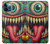 S4000 Graffiti mural monstre Etui Coque Housse pour iPhone 12 Pro Max