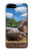 S4031 Bébé hippopotame Famille d'hippopotames Etui Coque Housse pour iPhone 7 Plus, iPhone 8 Plus