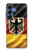 S3989 Ancien drapeau de l'aigle allemand Etui Coque Housse pour Samsung Galaxy S25