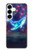 S3982 Nébuleuse colorée de baleine de rêve Etui Coque Housse pour Samsung Galaxy S25 Plus