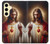 S3997 Jésus-Christ Etui Coque Housse pour Samsung Galaxy S24 FE
