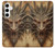 S3981 Vieille carte avec tête de dragon Etui Coque Housse pour Samsung Galaxy S24 Plus